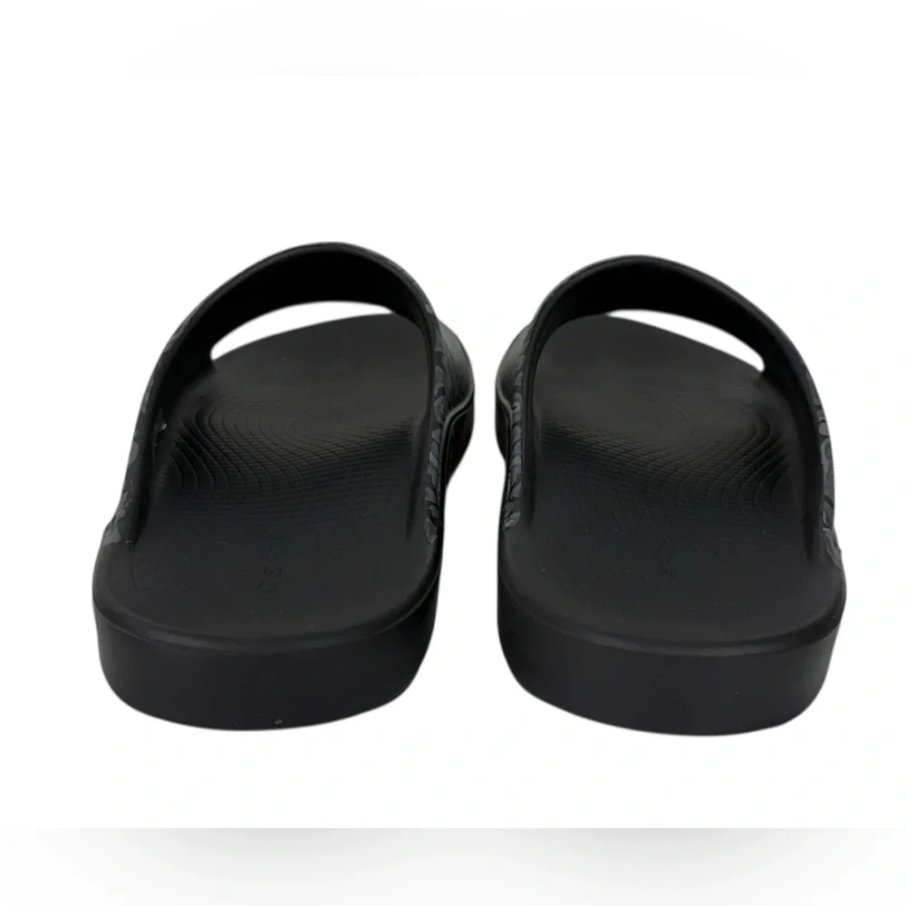 OOFOS Sport Slide Sandals Mens US 12 Gray Black  Camouflage Recovery Comfort